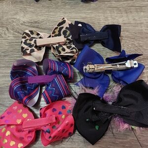 Childrens Hair Clips And Ponytail Holders